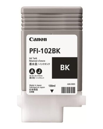 Canon Pfi-102 Bk Sort Original Blækbeholder