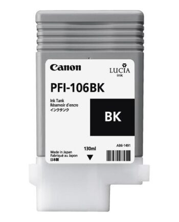 Canon Pfi-106 Bk Sort Original Blækbeholder