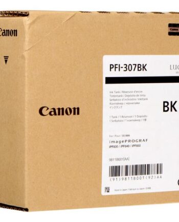 Canon Pfi-307 Bk Sort Original Blækbeholder