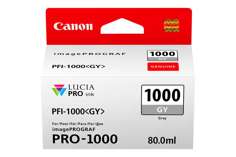 Canon Pfi-1000 Gy Grå Original Blækbeholder