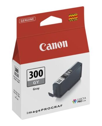 Canon Pfi-300 Gy Grå Original Blækbeholder
