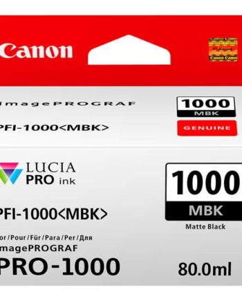 Canon Pfi-1000 Mbk Mat Sort Original Blækbeholder