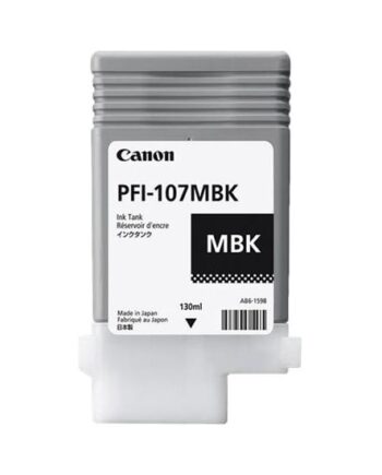 Canon Pfi-107 Mbk Mat Sort Original Blækbeholder