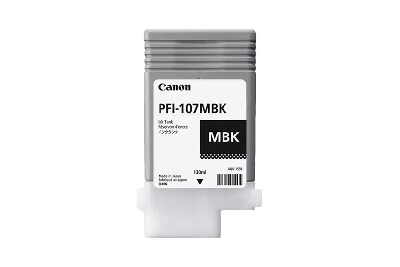 Canon Pfi-107 Mbk Mat Sort Original Blækbeholder