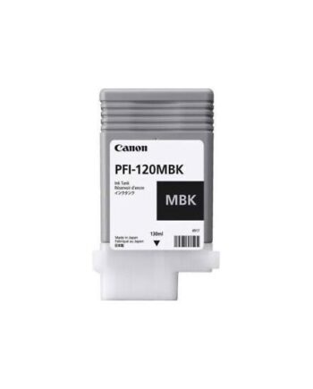 Canon Pfi-120 Mbk Mat Sort Original Blækbeholder