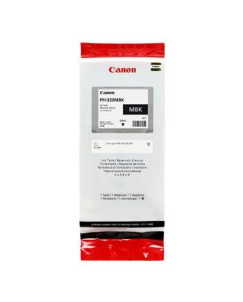 Canon Pfi-320 Mbk Mat Sort Original Blækbeholder