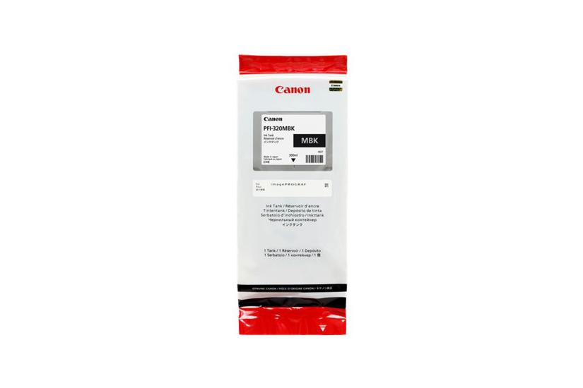 Canon Pfi-320 Mbk Mat Sort Original Blækbeholder