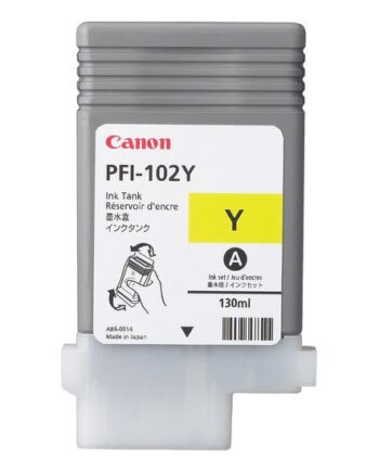 Canon Pfi-102   Gul Original Blækbeholder