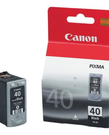 Canon Pg-40bk Højtydende Pigmenteret Sort Original Blækpatron