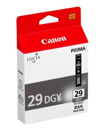 Canon Pgi-29dgy Mørkegrå Original Blækbeholder