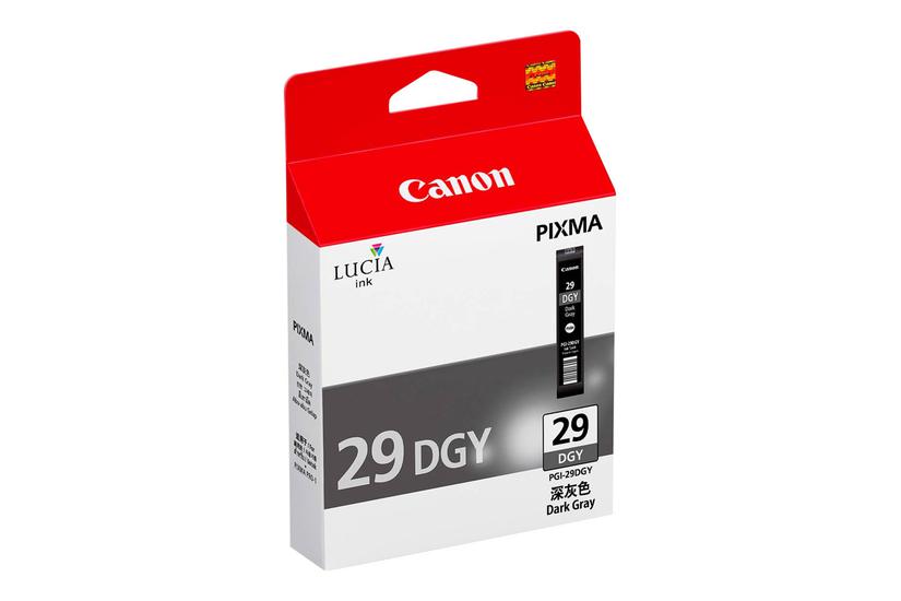 Canon Pgi-29dgy Mørkegrå Original Blækbeholder