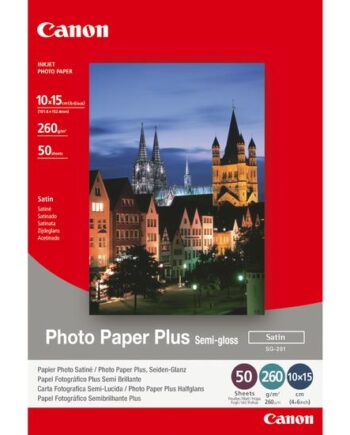 Canon Photo Paper Plus Sg-201 Fotopapir Semi-skinnede Satin 50 Ark 101     152   Mm 260