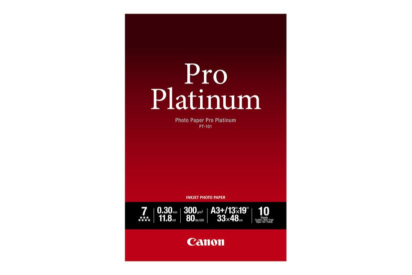Canon Photo Paper Pro Platinum Fotopapir 10 Ark A3 Plus 300