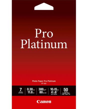Canon Photo Paper Pro Platinum Fotopapir 50 Ark 101     152   Mm