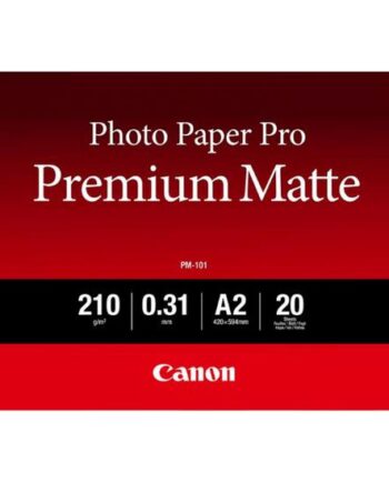 Canon Pro Premium Pm-101 Fotopapir Glat Mat 20 Ark A2 210