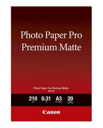 Canon Pro Premium Pm-101 Fotopapir Glat Mat 20 Ark Super A3   210