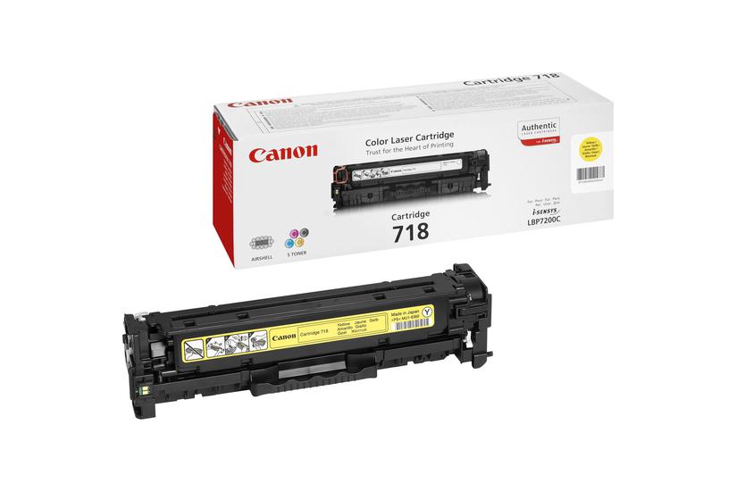 Canon 718 Yellow Gul Original Tonerpatron