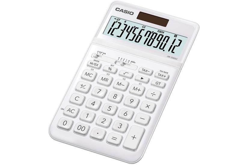 Casio Jw-200sc Skrivebords-regnemaskine