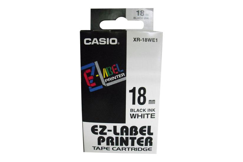 Casio Xr-12we1 Mærkattape Kassette Rulle Cm