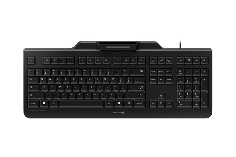 Cherry Kc 1000 Sc Tastatur Usa Sort Indgangsudstyr