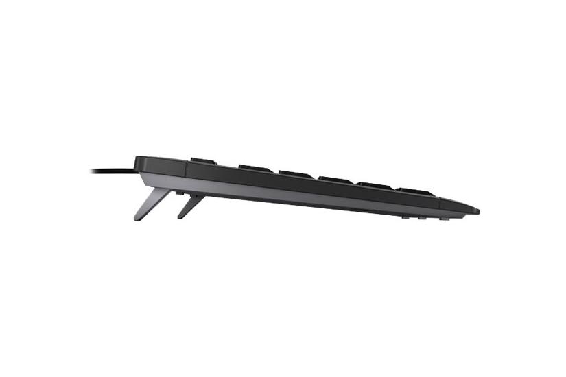 Cherry Stream Keyboard Tastatur Fransk Sort Indgangsudstyr