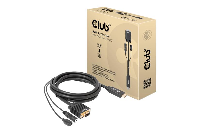 Club 3d Adapterkabel Hdmi Vga Audio
