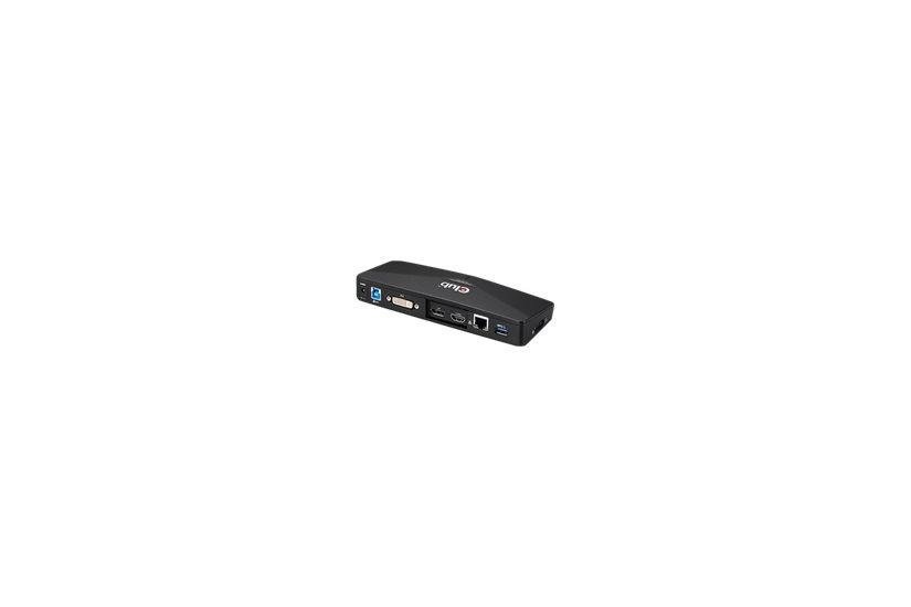 Club 3d Sensevision Usb 4k Docking Station Dockingstation Usb Dvi Hdmi Dp 1gbe
