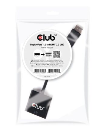 Club 3d Videoadapter Displayport   Hdmi 20   Cm