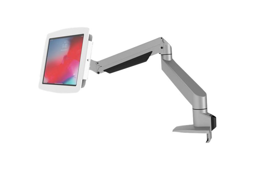 Compulocks Ipad 10 Space Enclosure Articulating Arm Mount Monteringssæt Justerbar Arm For Tablet Hvid
