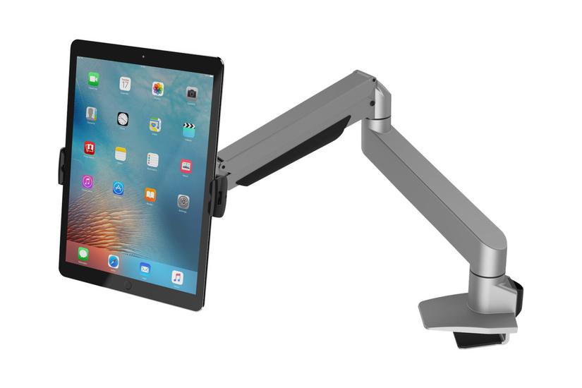 Compulocks Universal Tablet Cling Articulating Arm Mount Monteringssæt Justerbar Arm For Tablet Sort Sølv