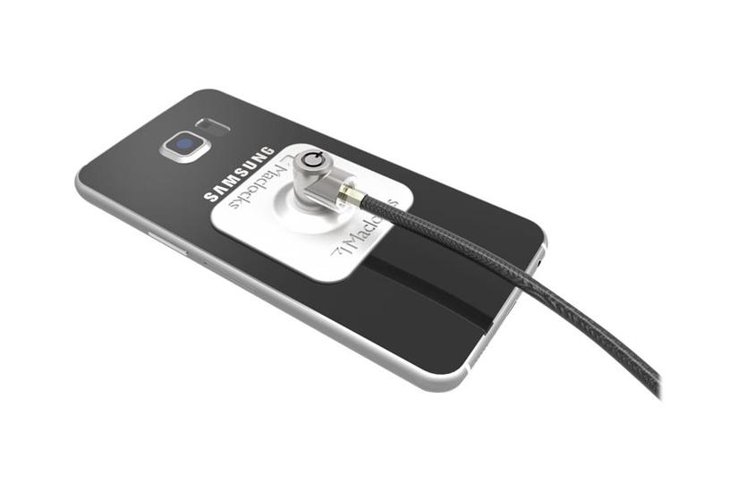 Compulocks Universal Vhb Adhesive Security Plate Komponenter Til Montering For Tablet Sølv