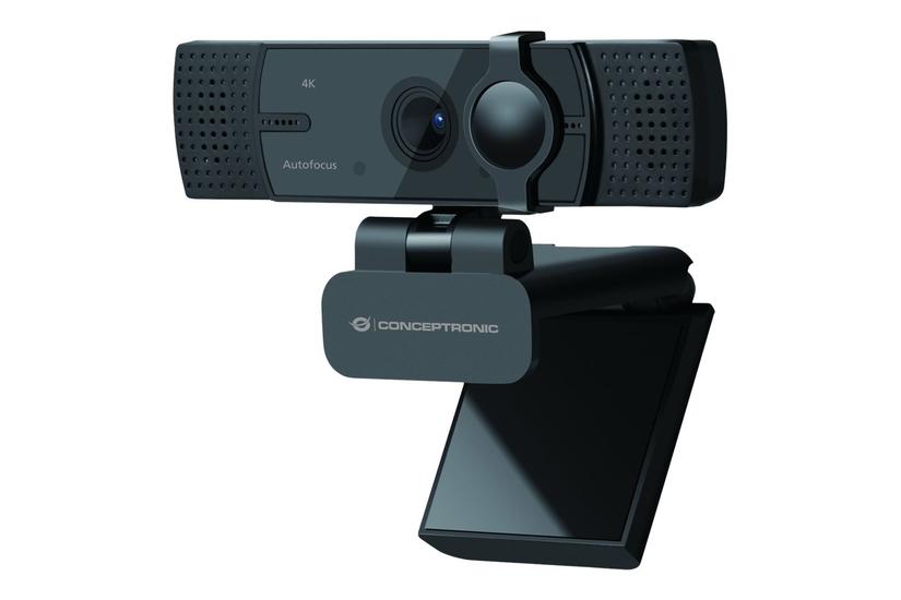 Conceptronic Amdis07b Webcam Farve Mp 3840 2160 4k Fast Brændvidde Audio Usb Mjpeg Yuy2 Dc