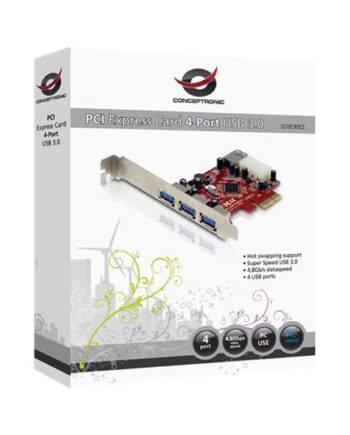 Conceptronic C4usb3exi Usb-adapter Pcie   Porte