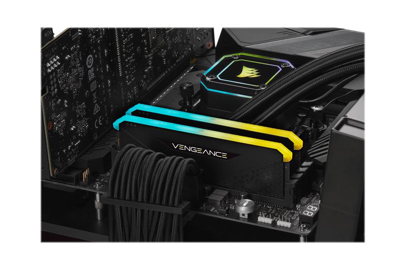 Corsair Vengeance Rgb Rs 32gb:2x16gb Ddr4 Ram 3200mhz Dimm 288-pin Ikke-ecc Cl16