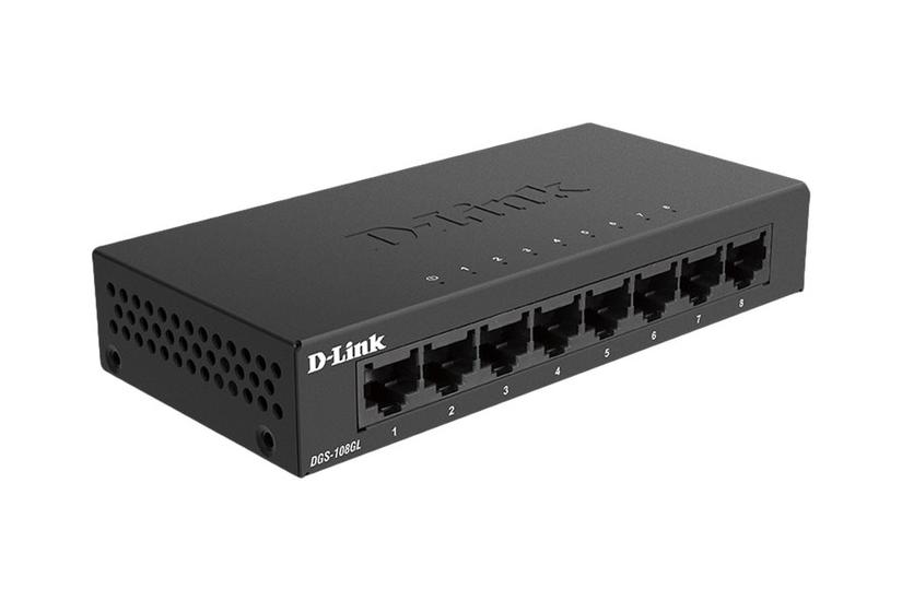 -link Dgs 108gl Switch Porte Ikke Administreret