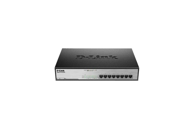 -link Dgs 1008mp Switch Porte Ikke Administreret Monterbar På Stativ