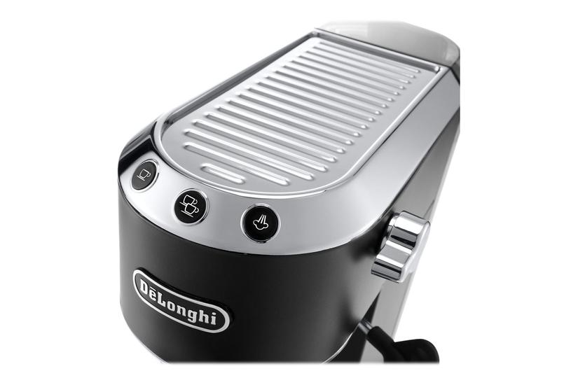 De Longhi Dedica Ec 685 Bk Kaffemaskine Med Mælkeskummer 15 Bar Sort