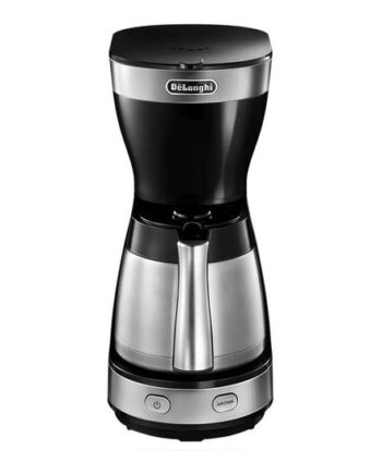 De Longhi Icm16710 Kaffemaskine Sort  Sølv