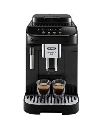 De Longhi Magnifica Evo Ecam290 21   Automatisk Kaffemaskine Med Mælkeskummer 15 Bar Sort