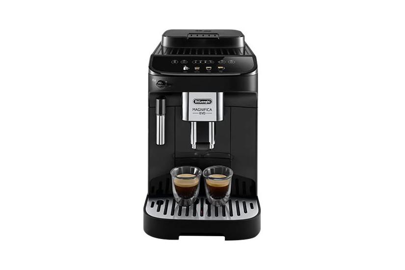 De Longhi Magnifica Evo Ecam290 21 Automatisk Kaffemaskine Med Mælkeskummer 15 Bar Sort