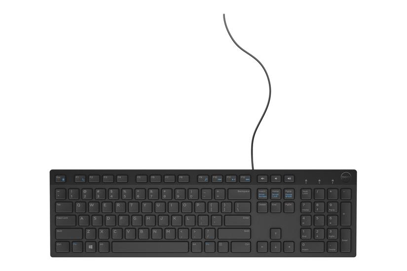 Dell Kb216 Tastatur Qwerty Us International Sort Indgangsudstyr