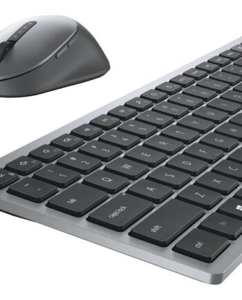Dell Pro Plus Compact Keyboard And Mouse Km7120w Sæt Med Mus Og Tastatur Pan Nordic Titan Grå Indgangsudstyr