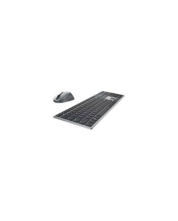 Dell Pro Plus Keyboard And Mouse Km7321w Sæt Med Mus Og Tastatur Qwertz Tysk Titan Grå Indgangsudstyr