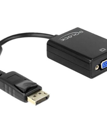 Delock Adapter Displayport Male   Vga 15 Pin Female Vga-adapter 12   Cm