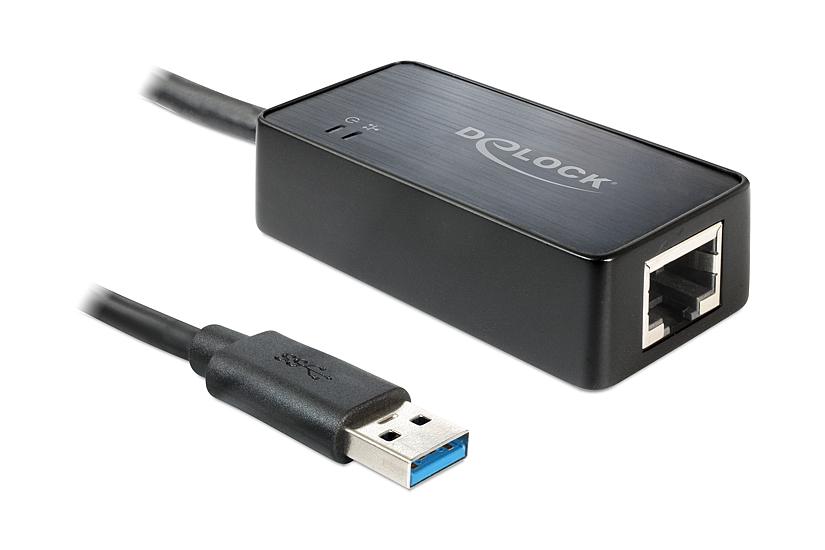 Delock Adapter Usb       Gigabit Lan 10 100 1000 Mb   Netværksadapter Usb     Gigabit Ethernet