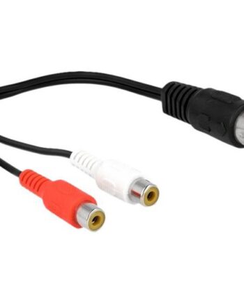 Delock Audiokabel 20 Cm