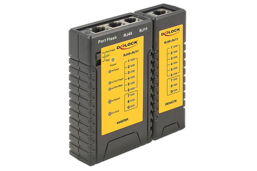 Delock Cable Tester Portfinder Netværkstestersæt