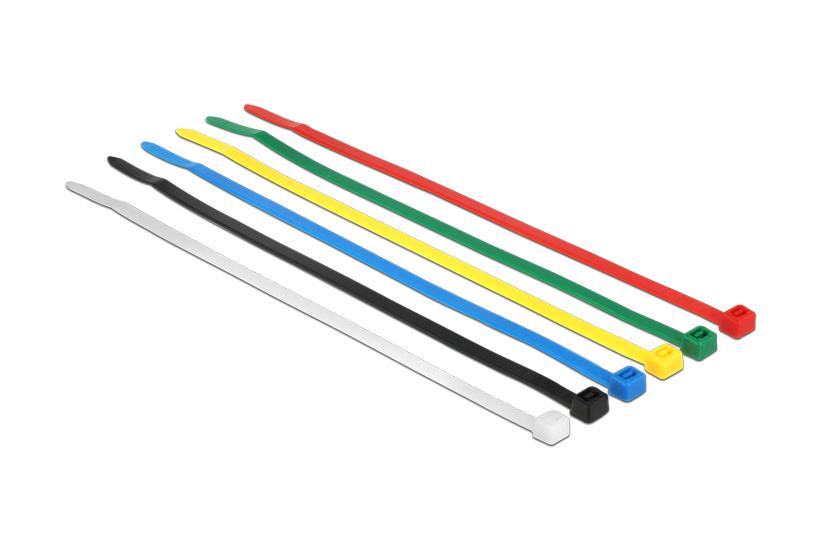 Delock Colored Kabelbindersæt