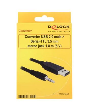 Delock Converter Usb       Serial-ttl     Mm Stereo Jack       Seriel Adapter Usb