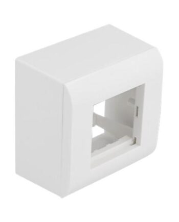 Delock Easy 45 Overflademonteret Boks Hvid  Ral 9003